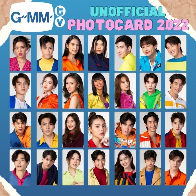 GMMTV 2022 UNOFFICIAL PHOTOCARD (SATUAN/VARIASI) | CEK DESKRIPSI | THAILAND ARTIS ACTOR GMMTV