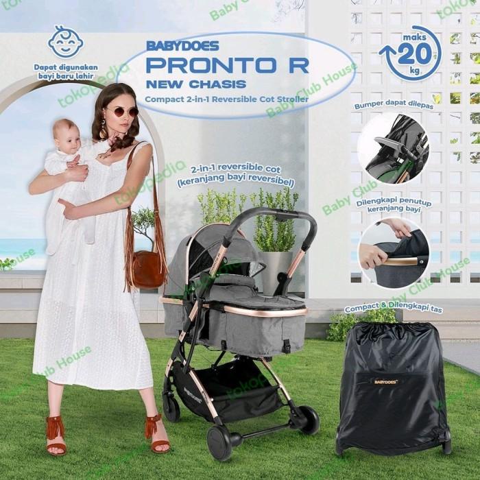 (Baby Club Itc Bsd) Stroller BabyDoes Pronto R