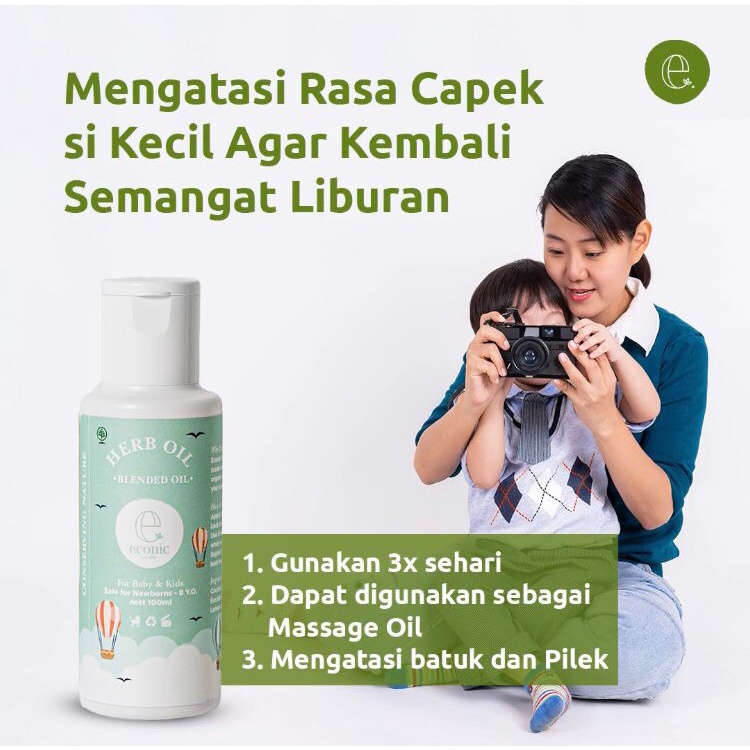 MEDICATED HERB OIL ( Cough &amp; Flu KIDS Oil) 100 mL ( Minyak Balur Obat batu pilek)