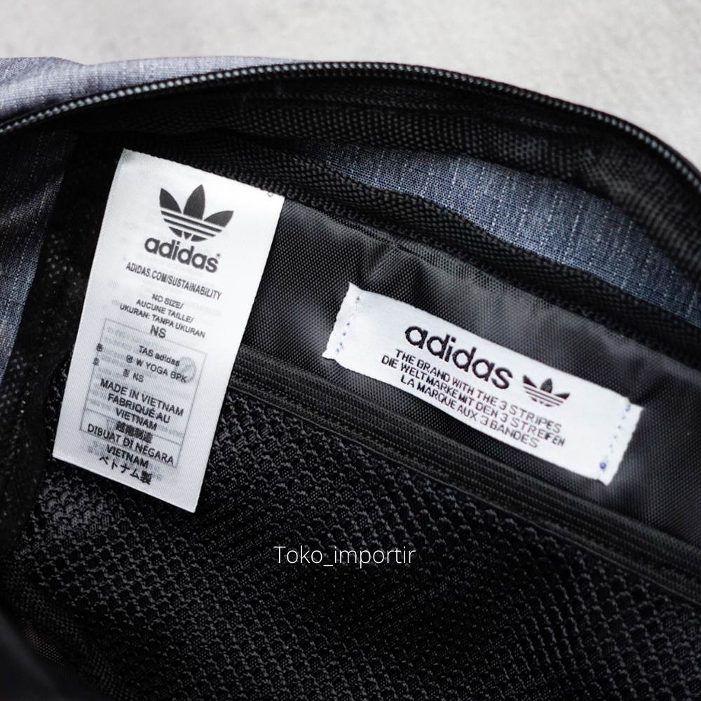 Waistbag Adidas Akrilik Mirror Original / Tas Pinggang Pria Import