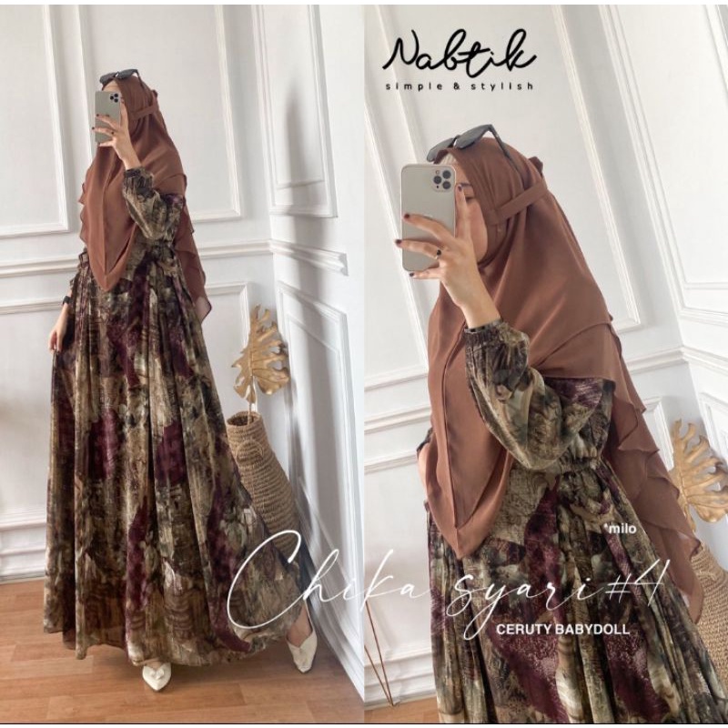 GAMIS MEWAH BUSANA MUSLIMAH CHIKA SYAR'I 4-Milo