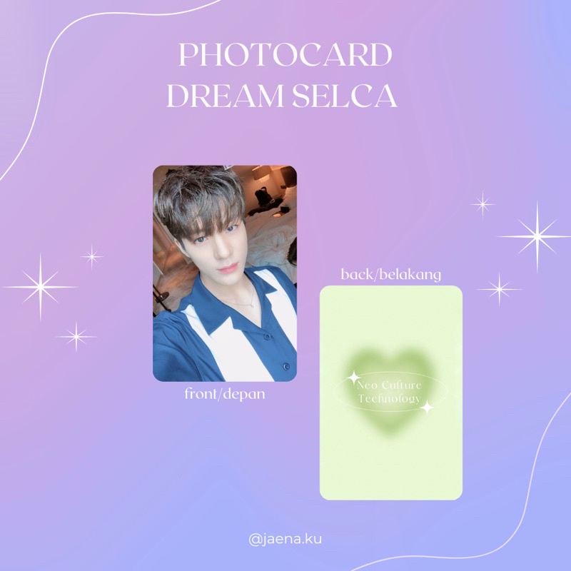 [NCT DREAM] PHOTOCARD SELCA #3 NCT DREAM ‼️BACA DESKRIPSI‼️