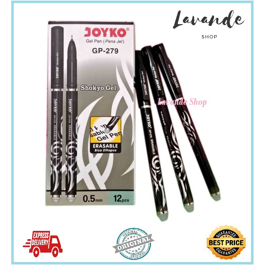 

PULPEN BISA DIHAPUS / ERASABLE GEL PEN GP 279 JOYKO SHOKYO GEL 0,5