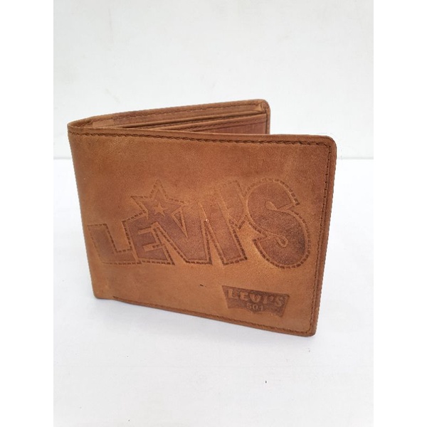 Dompet Pria Kulit Levis Levi's 501 Brown