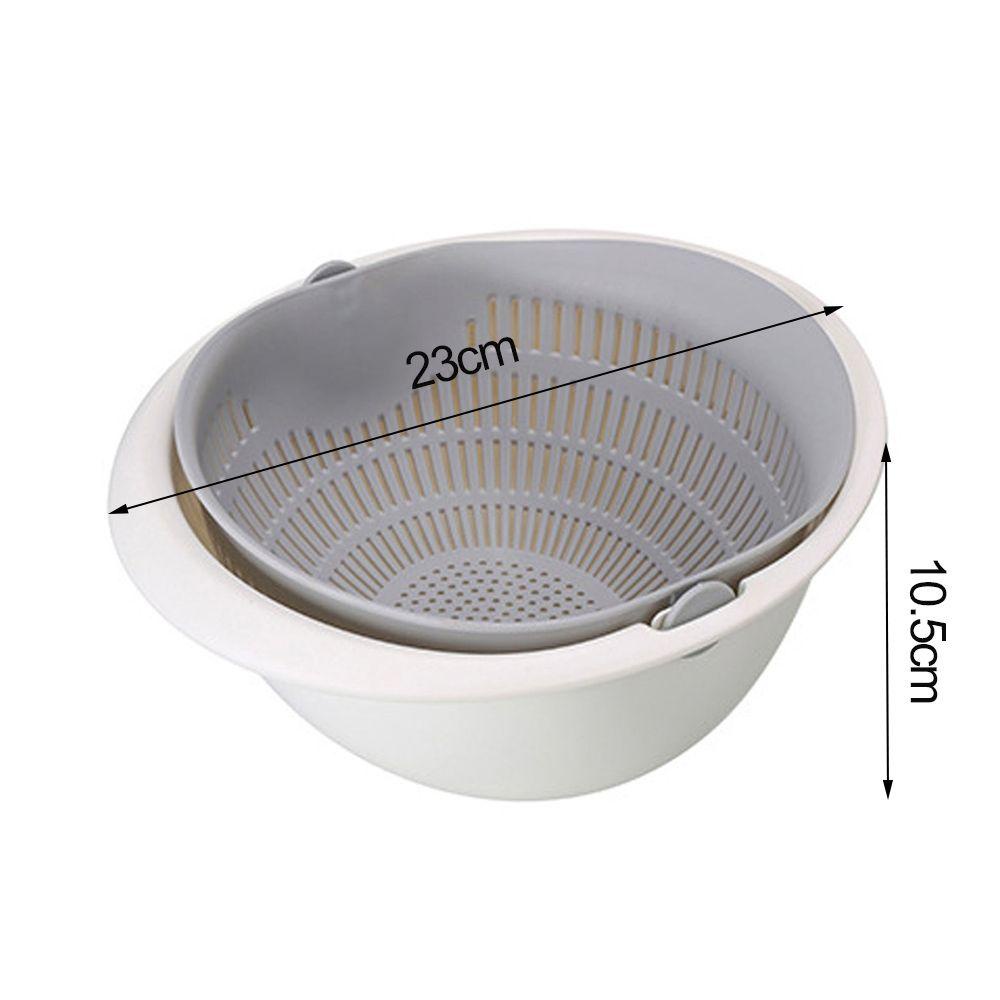 Solighter Drain Basket Portable Gadget Dapur Saringan Buah Cuci Beras