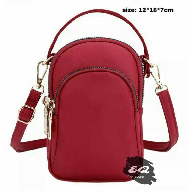 EQ_PROMO!!Tas mini Tas hp wanitaTas selempang wanita Sling bag Shoulder bag