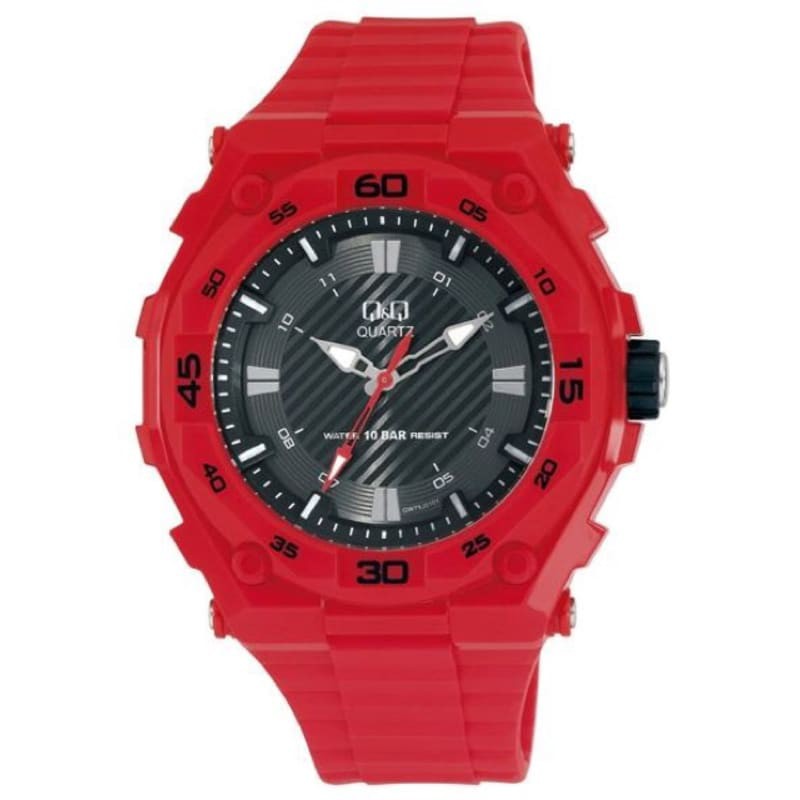 Jam Tangan Original Pria QnQ QQ Q&amp;Q GW79 Rubber (Waterresistant)