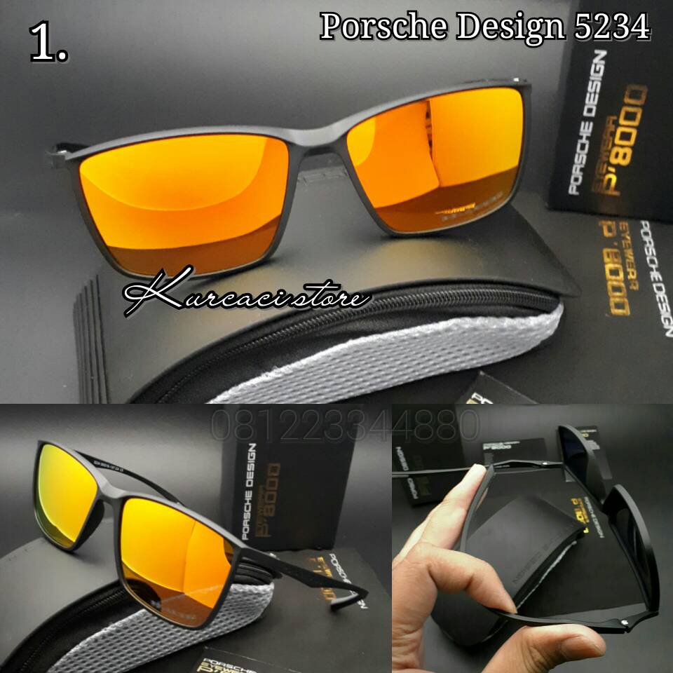 Sunglass Kacamata Pria Sporty Hitam Murah/ Kacamata Hitam Fashion Branded Murah Fullset Box