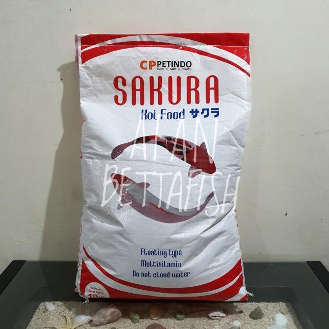 Pakan Ikan Koi Sakura Koi Food 10kg / Pelet Ikan Koi 10 kg