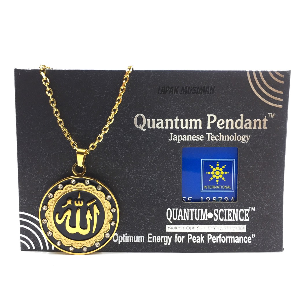 [Bayar di Tempat] Kalung kesehatan Motif Azhikra Asli Bahan Titanium Gratis Box dan Memo