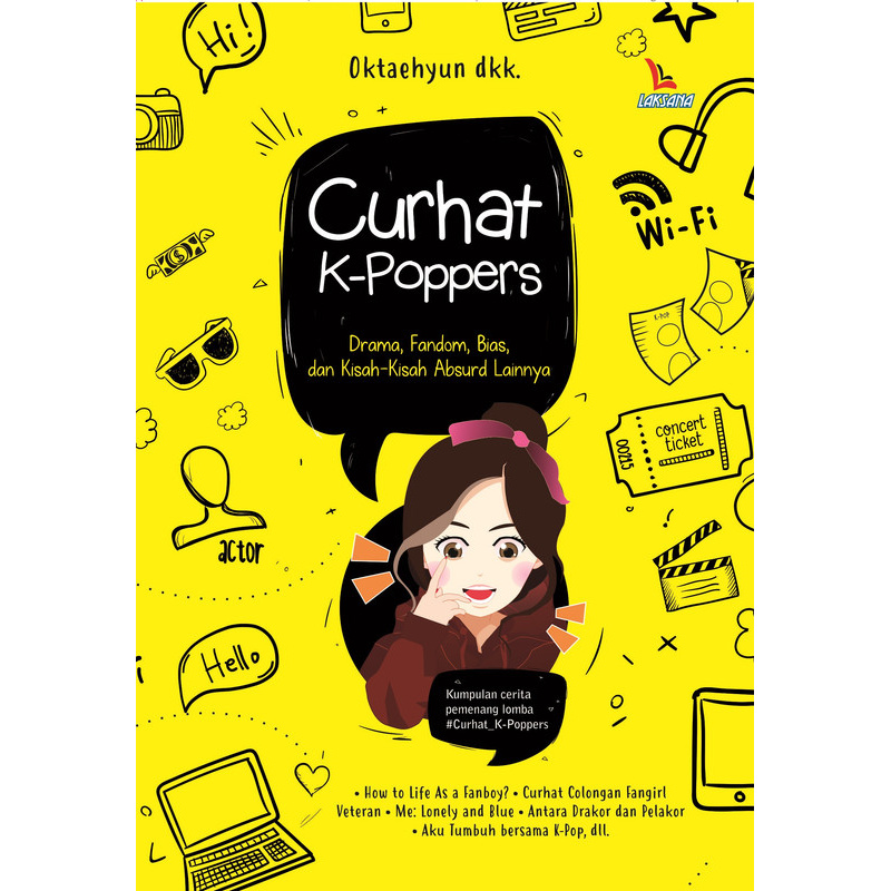 Buku Curhat K-Poppers - LAKSANA