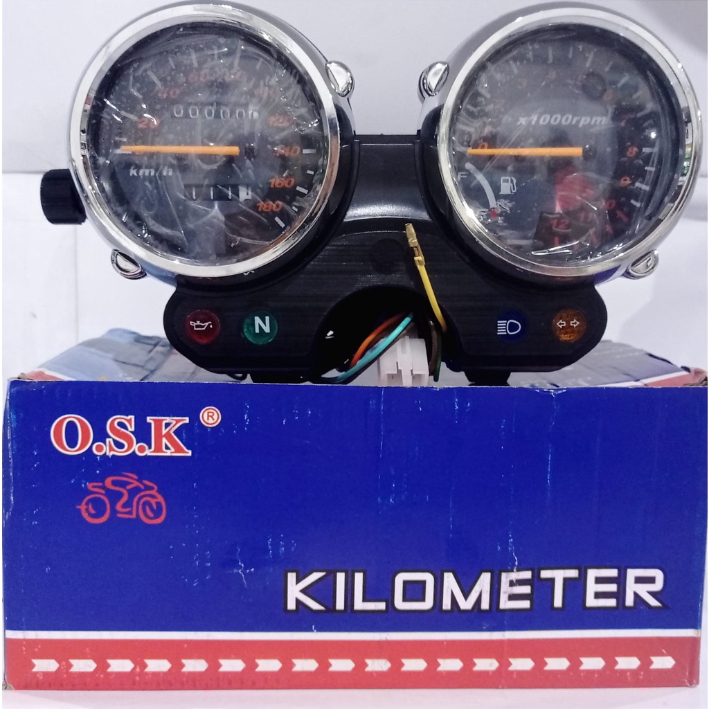SPEEDOMETER KM ASSY RX KING NEW BLACK OSK