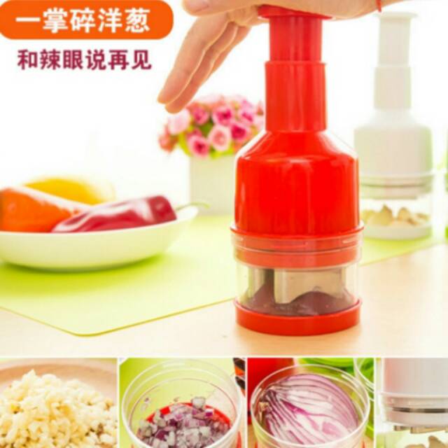 ONION CHOPPER PENCINCANG BUMBU DAPUR PEMOTONG BAWANG CABAI