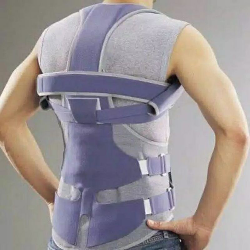Korset TLSO / TLSO Belt / Korset Tulang Belakang / Korset Kiposis / Korset Lordosis / LOMBAX DORSO