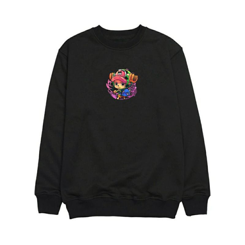 ANIME SWEATER UNISEX TONY CHOOPER FLEECE TEBAL HALUS TERBARU,