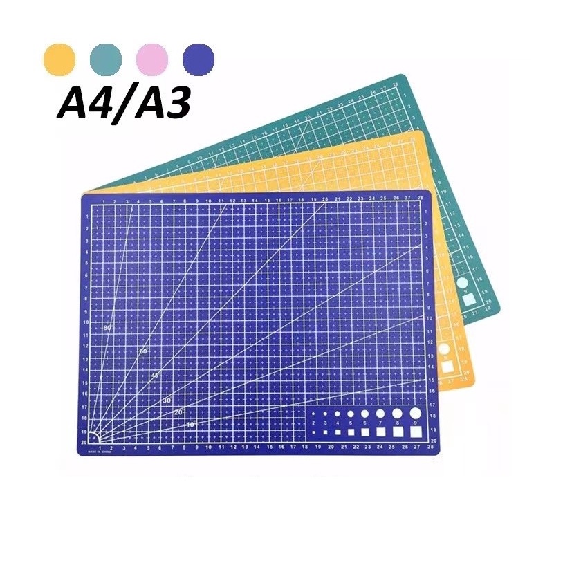 

[FS] Cutting Mat A3 A4 DIY Tools Pad Alas Potong / Cutting Board Pink Murah