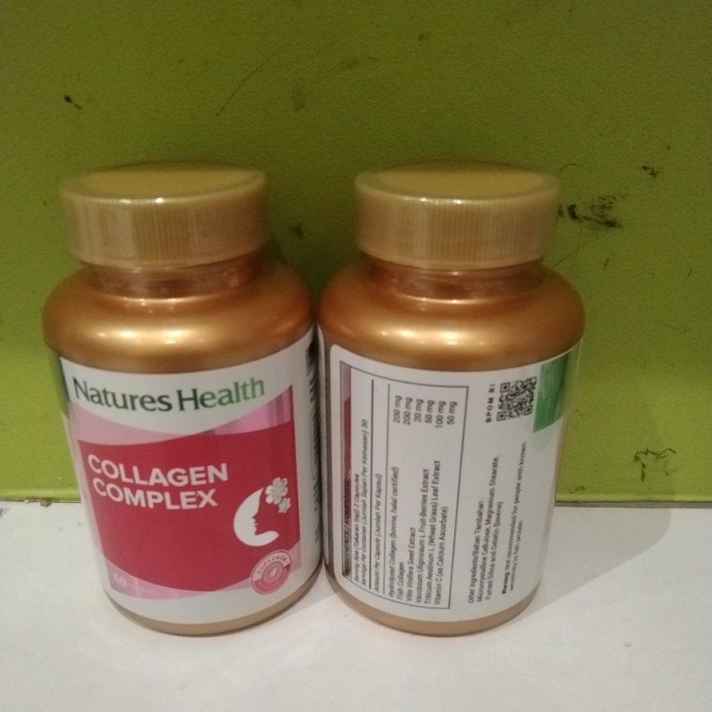 nature's health collagen complex 60kapsul