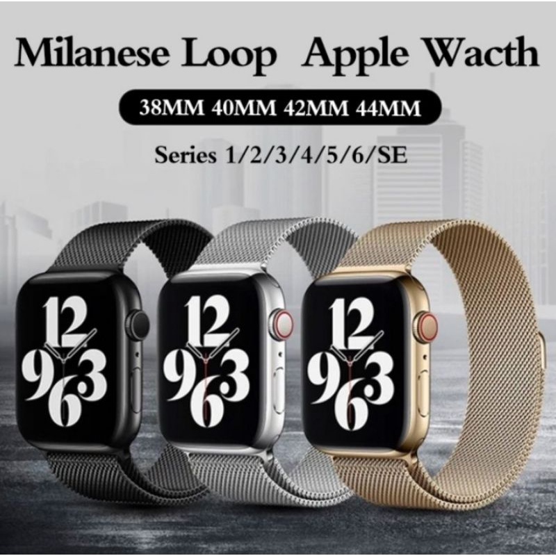 Strap Apple Watch iWatch Stainless Tali Jam Apple