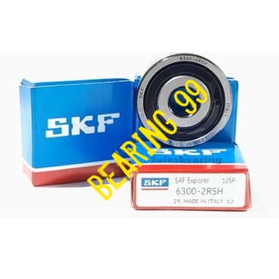 BEARING 6300 2RS/TUTUP KARET MERK SKF