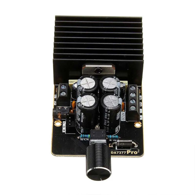 btsg Stereo Class AB Digital Power HIFI Car Amplifier Voice Frequency Board TDA7377 DC9-18V 30W for 4-8 Ohm Speaker