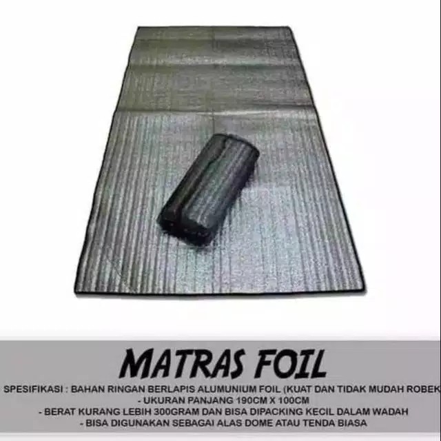 Matras Foil camping outdoor 180 x 100 cm