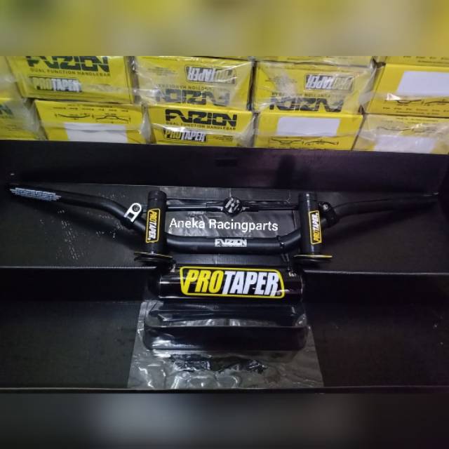 Stang fatbar protaper fuzion satu set palang stang busa stang dan handgrip / setang protaper