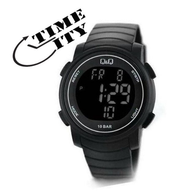 Q&amp;Q QNQ QQ ORIGINAL Jam Tangan Sport Pria Digital Anti Air qq ORI M122