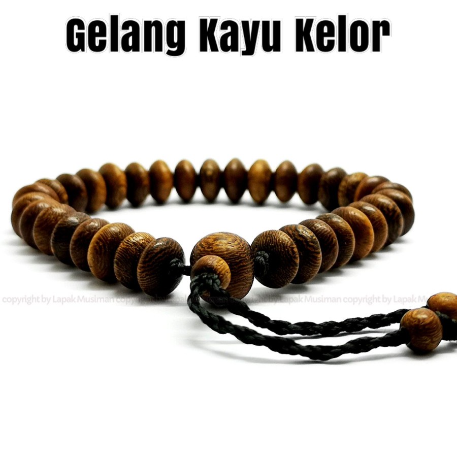 [Bayar di Tempat] Gelang Kayu Galih Kelor Asli Original