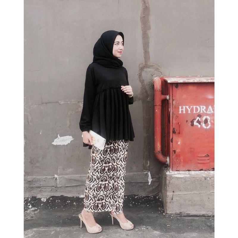 ATASAN WANITA ANI ATASAN TERBARU BLOUSE KOREAN STYLE FASHION MUSLIM
