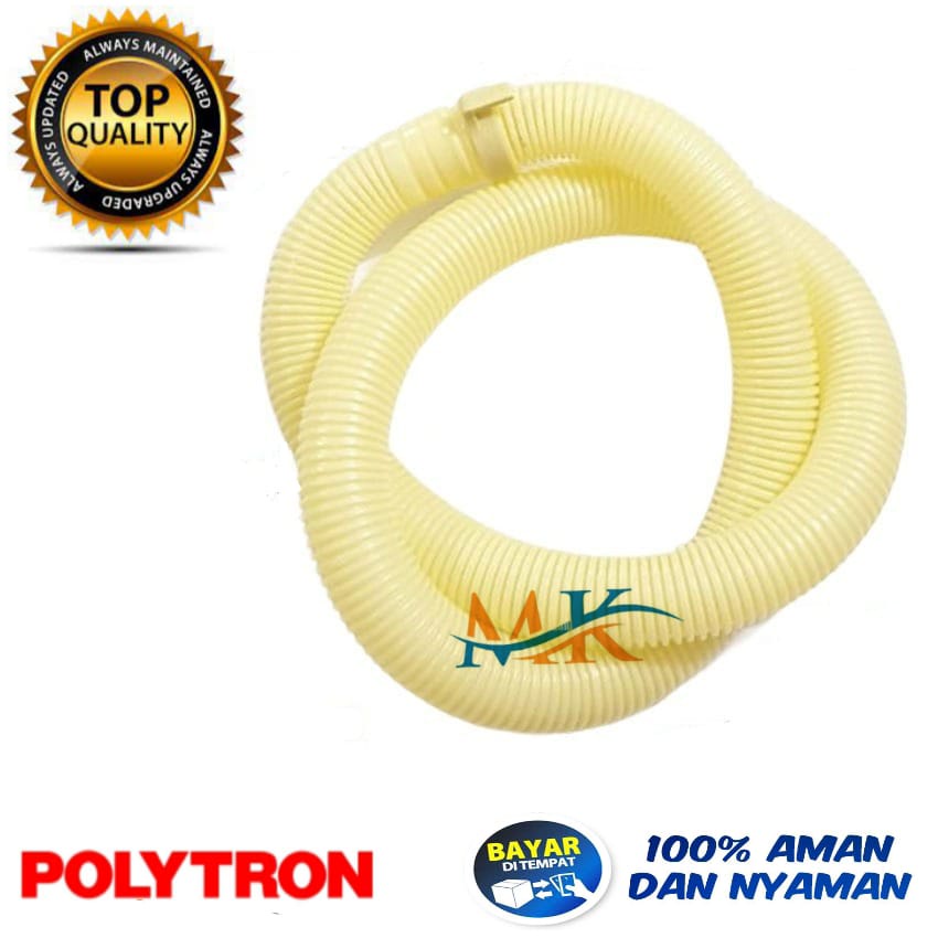 Selang Pembuangan Air Mesin Cuci 2 Tabung / Selang Mesin Cuci POLYTRON 2 Tabung