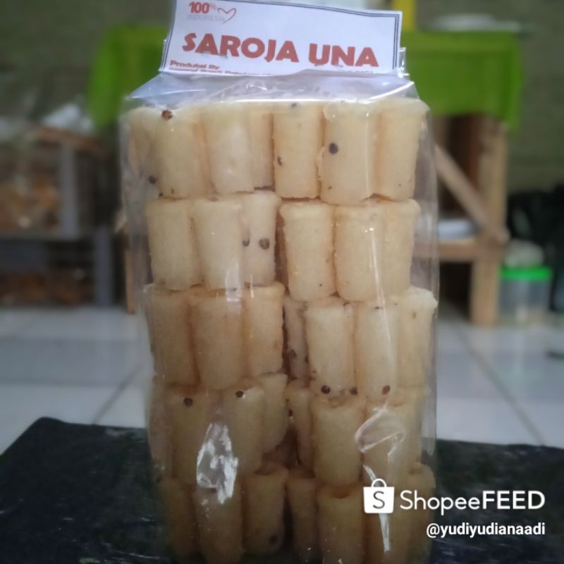 

Saroja mini una rasa asin kemasan 20pcs dan 50pcs