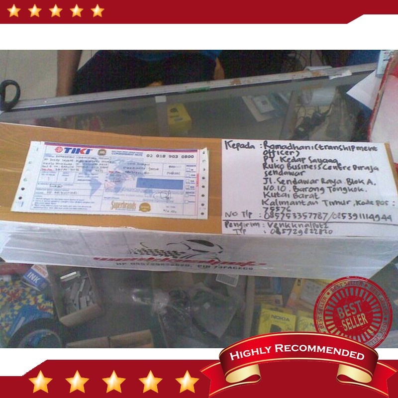 Knalpot Akrapovic Megaphone Pelangi Fullset CBR