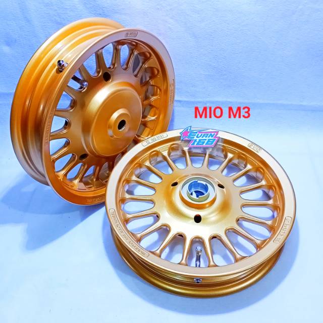 Velg Racing VND ROULLETE Ring 12 Mio M3 Z Fino 125 Gold Matte