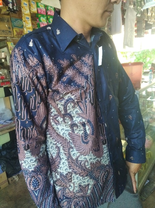 Baju Batik Pria Slimfit Modern Lengan Panjang[premium Quality]