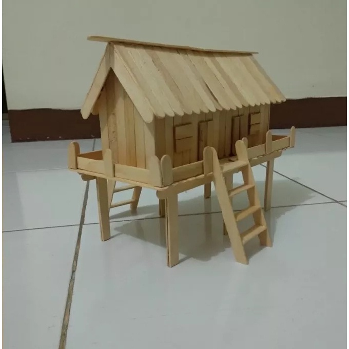 Jual Miniatur Rumah Adat Kalimantan Barat | Shopee Indonesia