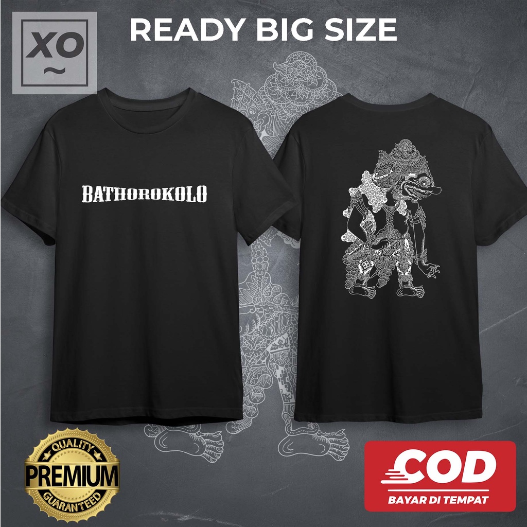 Kaos Oblong distro ajining saka lathi/kaos batharakala / kaos wayang / kaos jawaBaju Kaos Distro pri