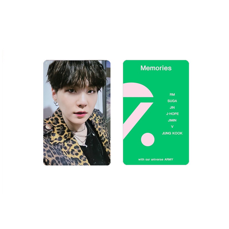 7pcs Kartu Lomo Foto BTS 2020 FANMADE