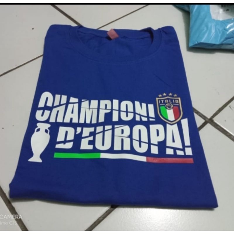 Kaos Italia Juara Euro 2021