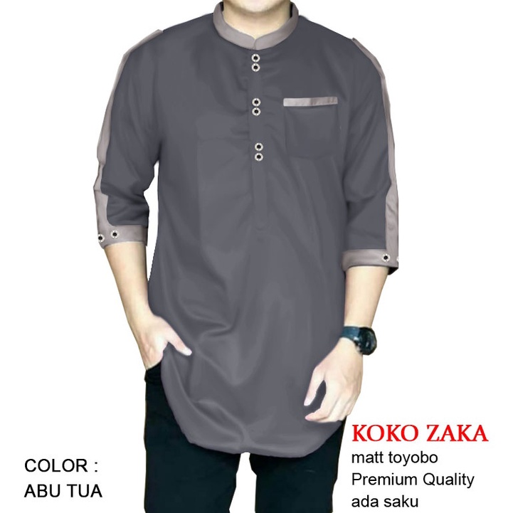 CTN Baju muslim Koko ZAKA Best Seller