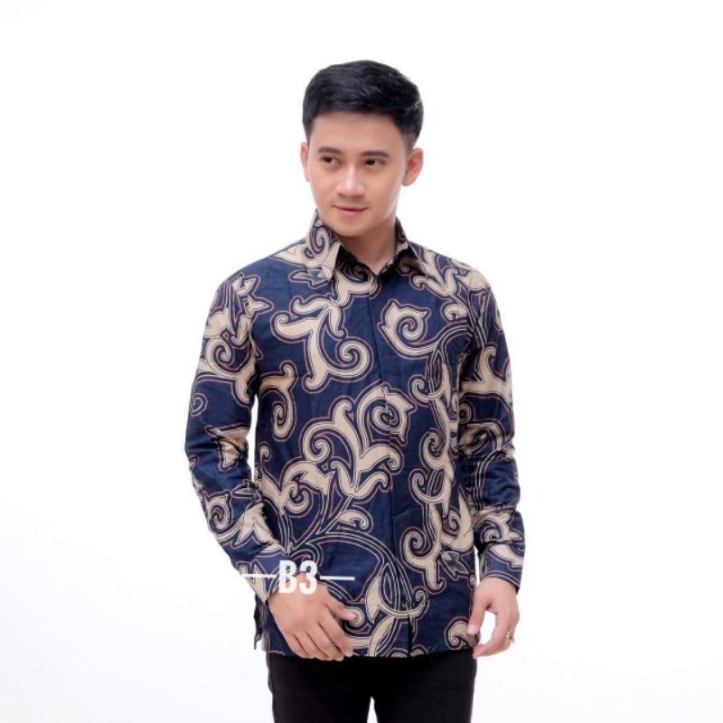 Agrapana batik regulerfit lengan panjang premium quality