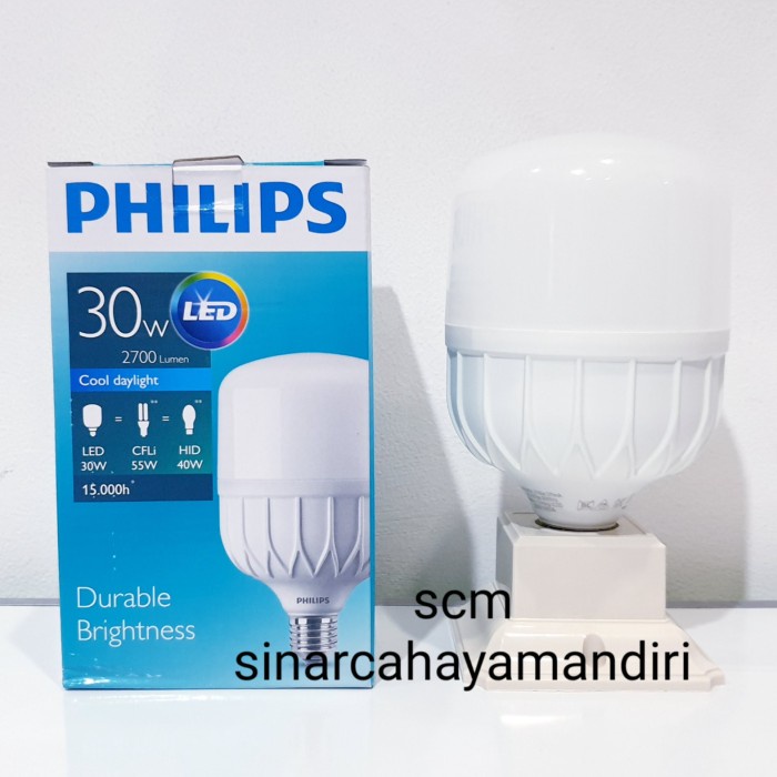 ORIGINAL LAMPU PHILIPS LED 30 WATT, 40 WATT, 50 WATT TRUE FORCE - 30 WATT