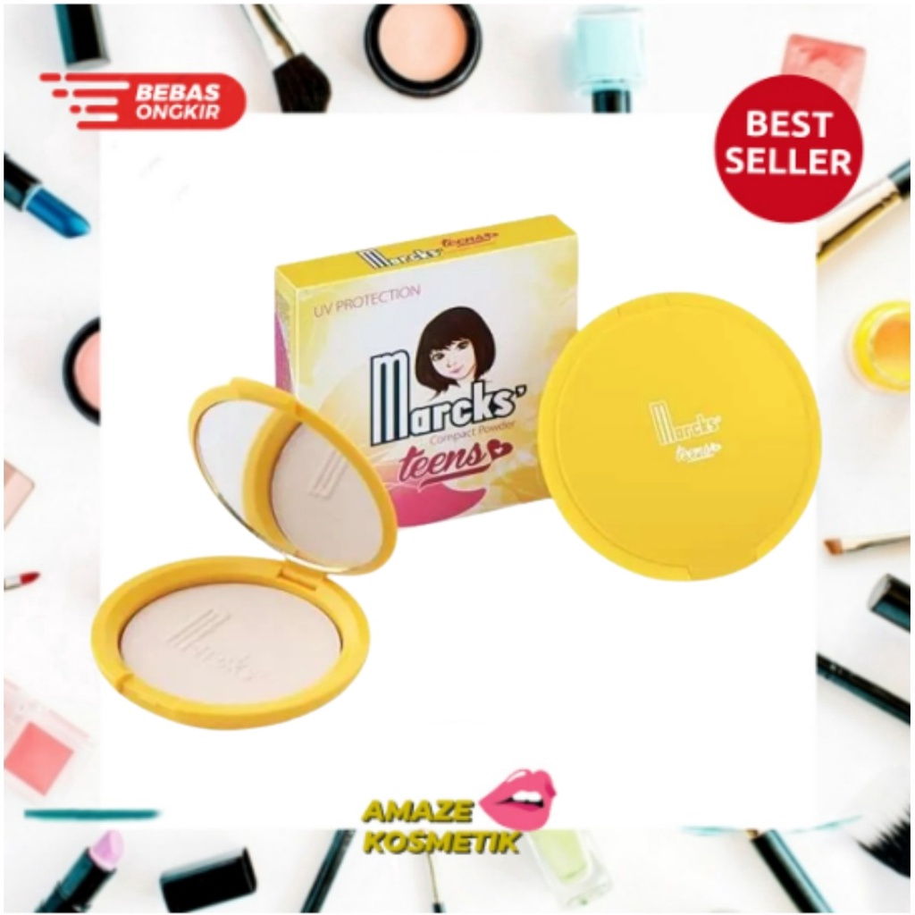 BEDAK , MARCKS COMPACT POWDER TEENS 12g (BPOM)