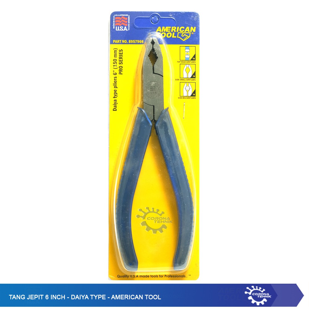 Tang Jepit 6 Inch - Daiya Type - American Tool