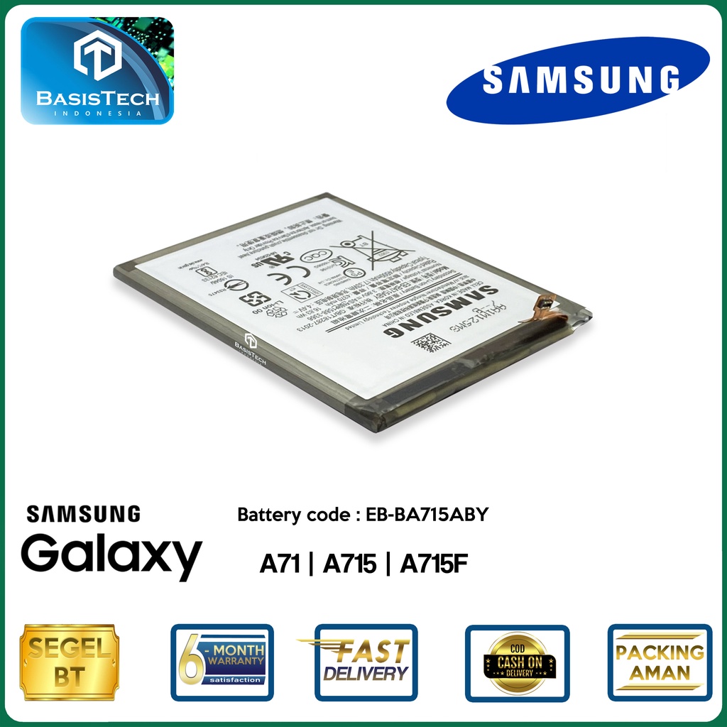 BATERAI SAMSUNG A71 A715 A715F - EB-BA715ABY - ORI99