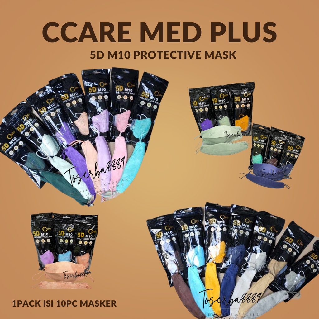 MASKER ALKINDO EVO MEDPLUS PREMIUM KF94 3PLY KEMENKES ISI 10PCS