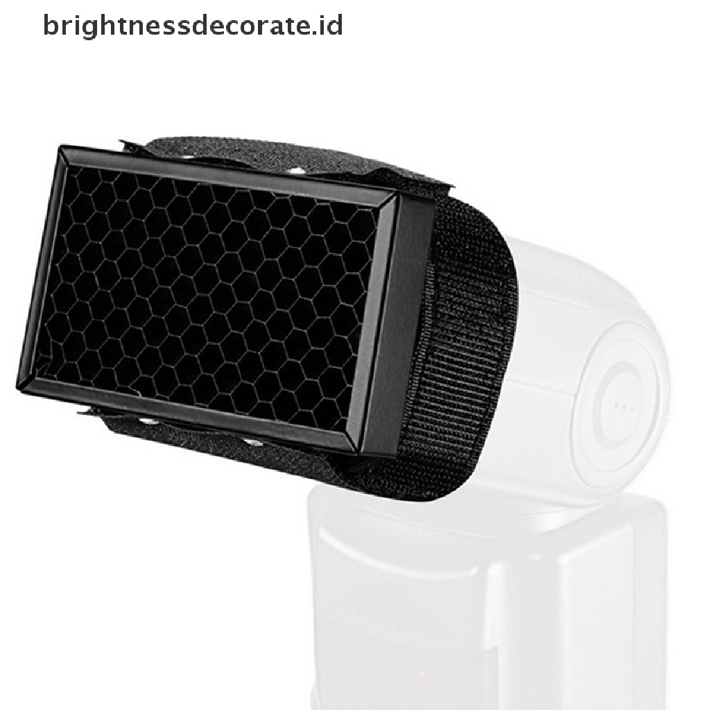 Softbox Diffuser Lampu Flash Bentuk Sarang Lebah Untuk Speedlight