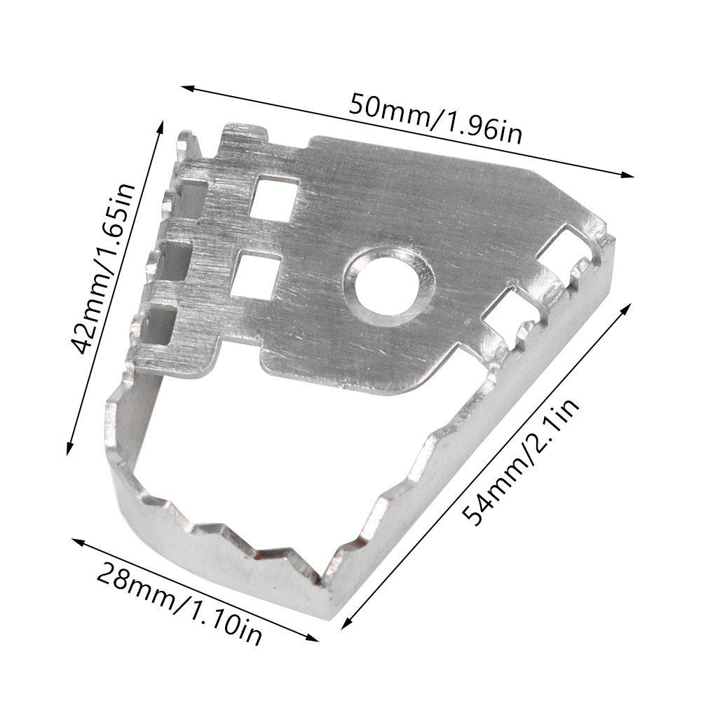 Populer Pedal Motor Aksesoris Non-Slip Kiri Kanan Motocross Rest Pasak Untuk BMW F650