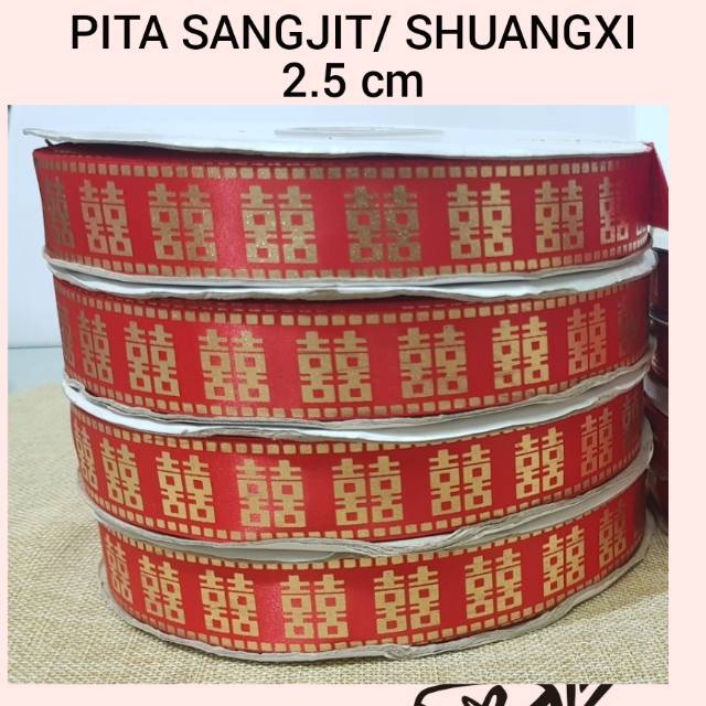1 METER - 2.5 CM PITA SHUANGXI | PITA SANGJIT | PITA WEDDING