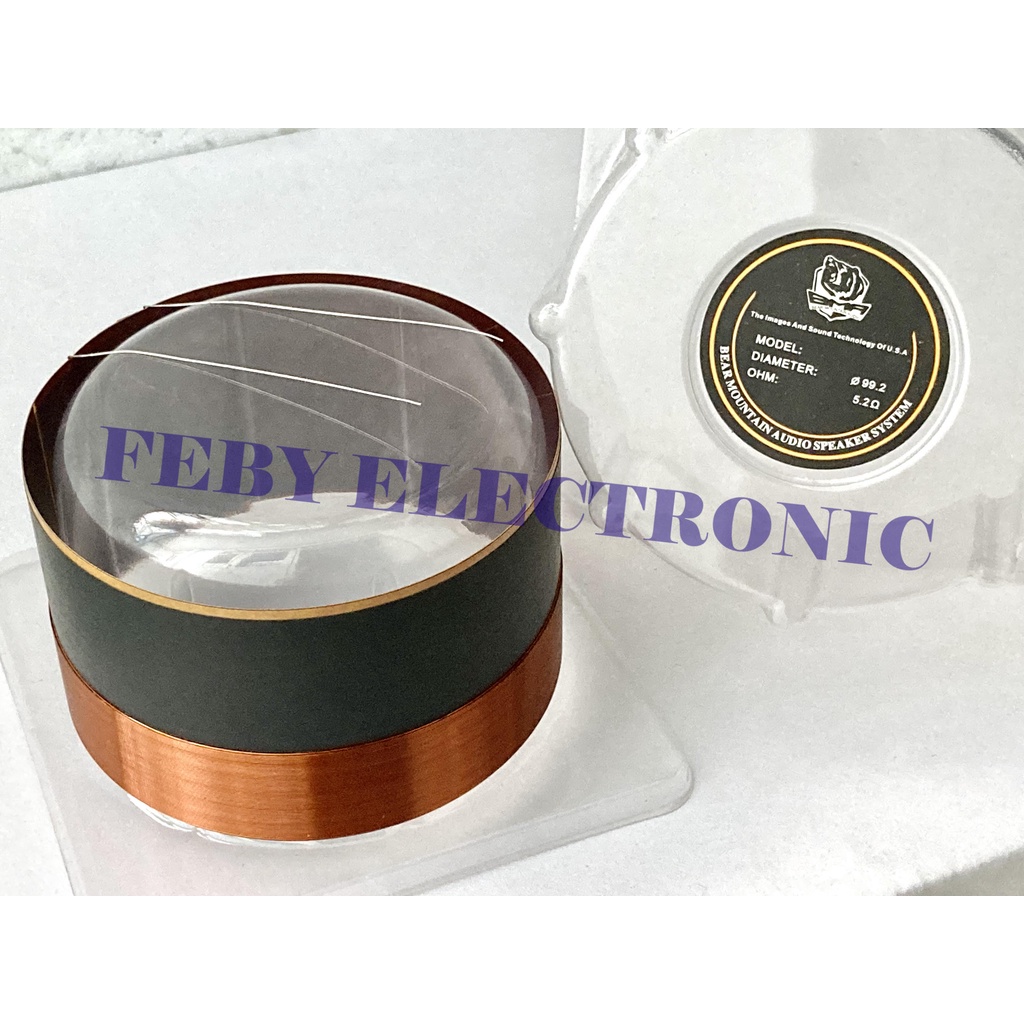 Spol Speaker 99,2 mm spul spool voice coil BMA