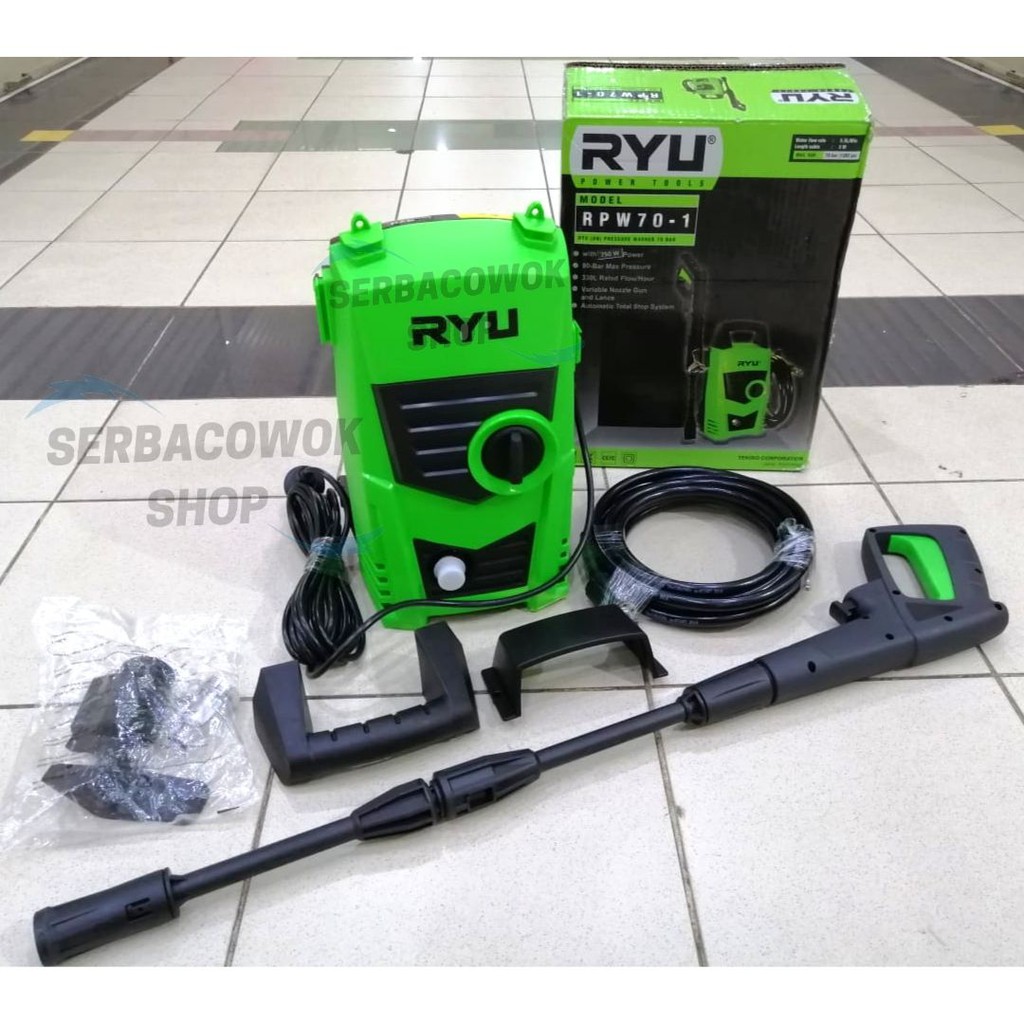 RYU Preasure Washer RPW70-1 Jet Cleaner Mesin Steam Kendaraan Termurah Berkualitas